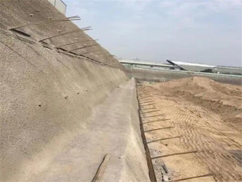 绍兴河道边坡加固